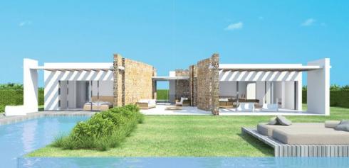 Construction de villas de luxe modernes dans le domaine de Cala Conta