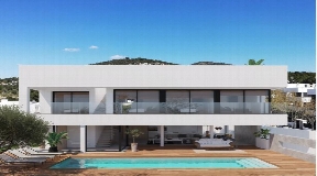 Villa neuve moderne et magnifique à vendre à Ses Torres - Ibiza