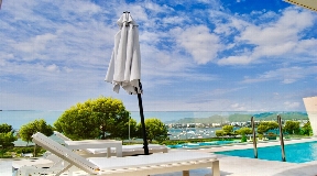 Exclusif penthouse de luxe à Es Pouet avec piscine privée