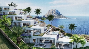 Fantastiques villas avec vue mer et Es Vedra à vendre