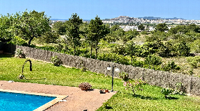 Villa à Jesus avec vue panoramique sur la campagne jusqu'à D'Alt Villa