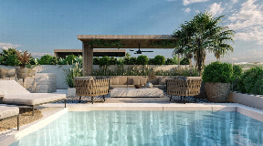 Nouvelle maison de ville exclusive avec de belles vues près d'Ibiza