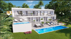 Incroyable villa de haute qualité à Cala Tarida à vendre