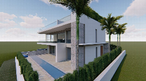 Très belle maison moderne de 250 m2 avec vue mer à Ses Torres