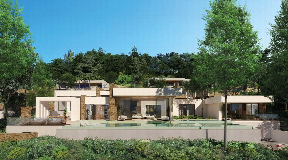 Villas de luxe sur des parcelles de 1500 mètres carrés avec vue sur le golf à Roca Llisa